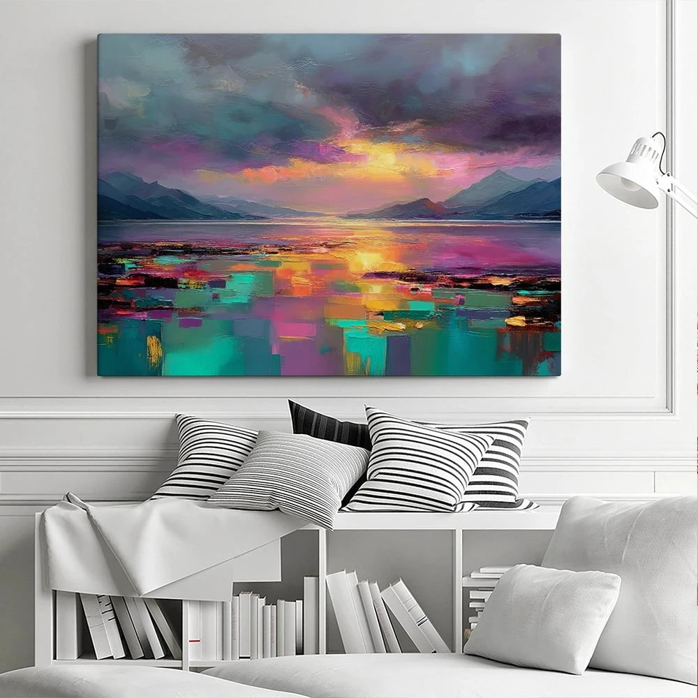 Highland Escape Canvas Print Highland Escape Canvas Print wall art product David Alexander Elder