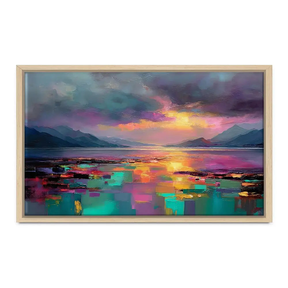 Highland Escape Oversized Canvas Print Highland Escape Oversized Canvas Print wall art product Art Print Shop