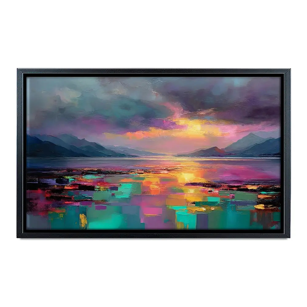 Highland Escape Oversized Canvas Print Highland Escape Oversized Canvas Print wall art product Art Print Shop