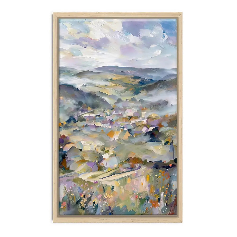 Highland Hamlet Canvas Print Highland Hamlet Canvas Print wall art product David Alexander Elder