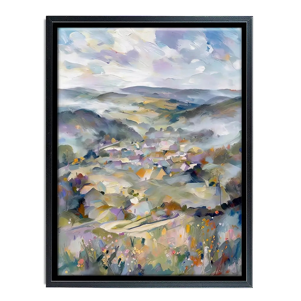 Highland Hamlet Canvas Print Highland Hamlet Canvas Print wall art product David Alexander Elder