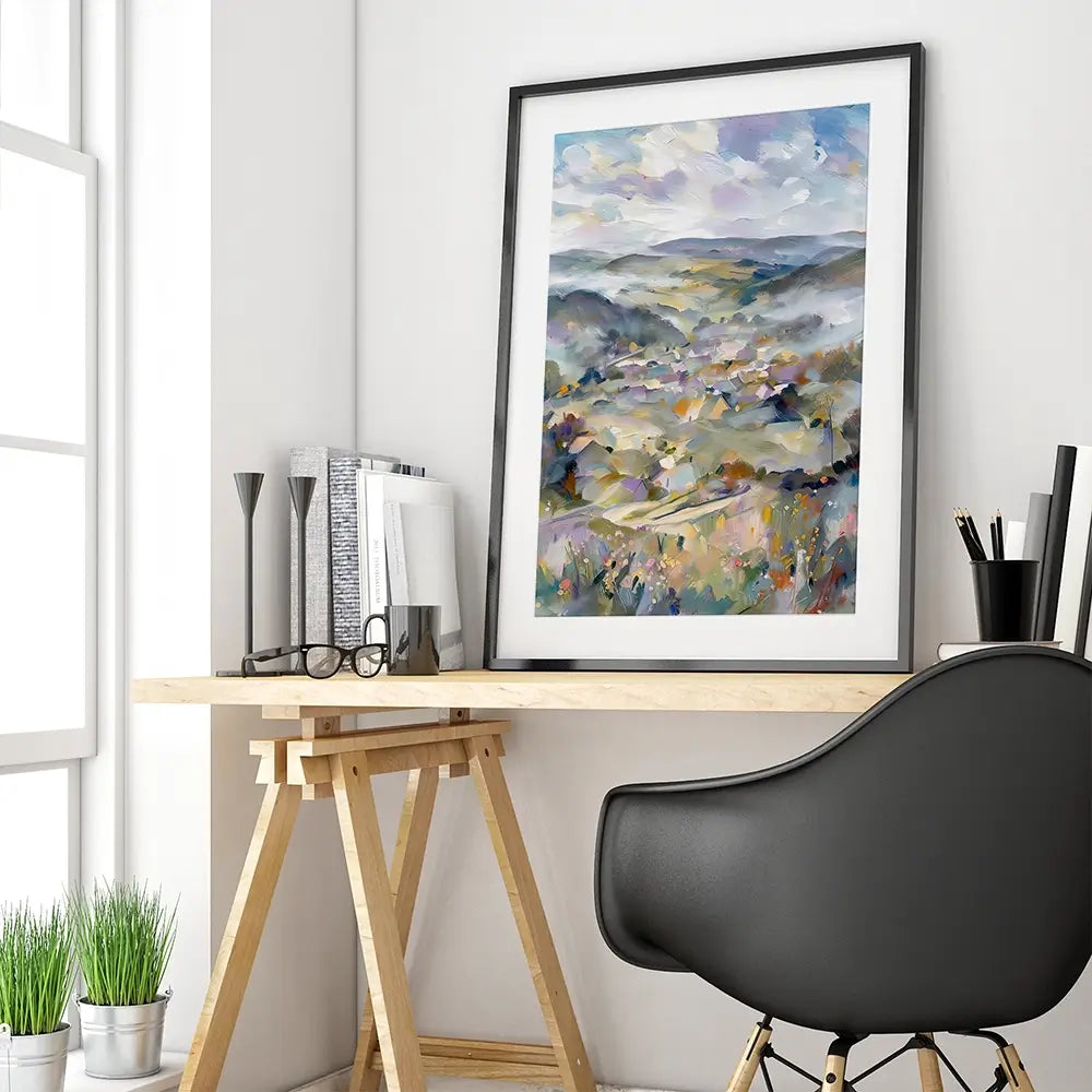 Highland Hamlet Framed Art Print Highland Hamlet Framed Art Print wall art product David Alexander Elder