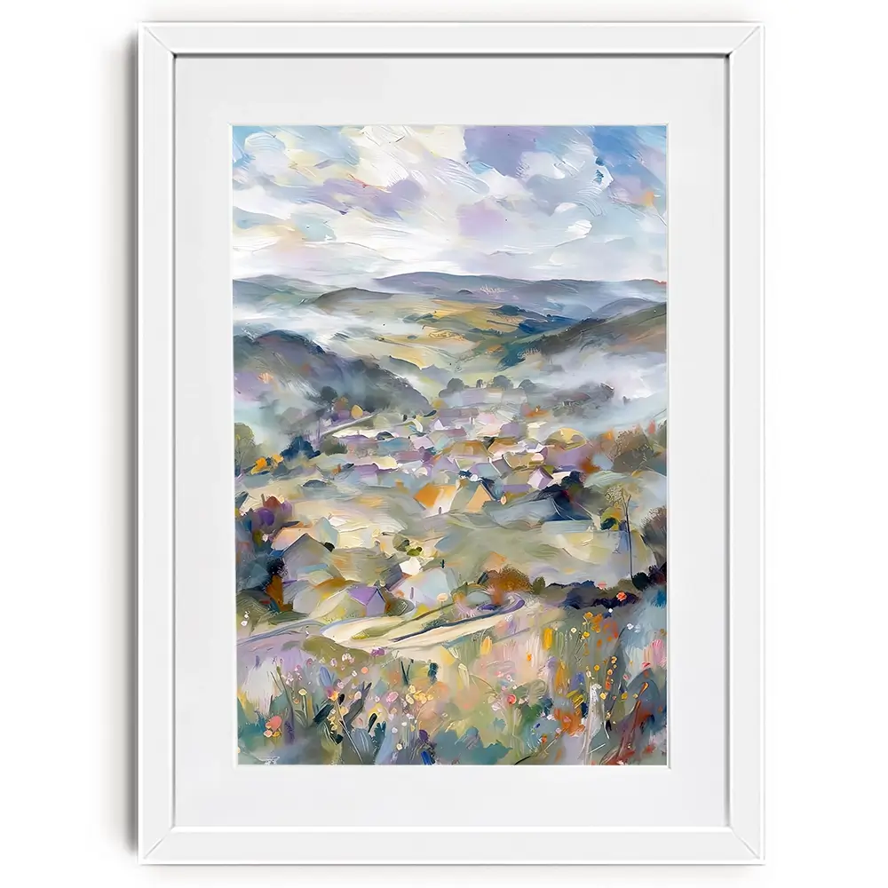 Highland Hamlet Framed Art Print Highland Hamlet Framed Art Print wall art product David Alexander Elder