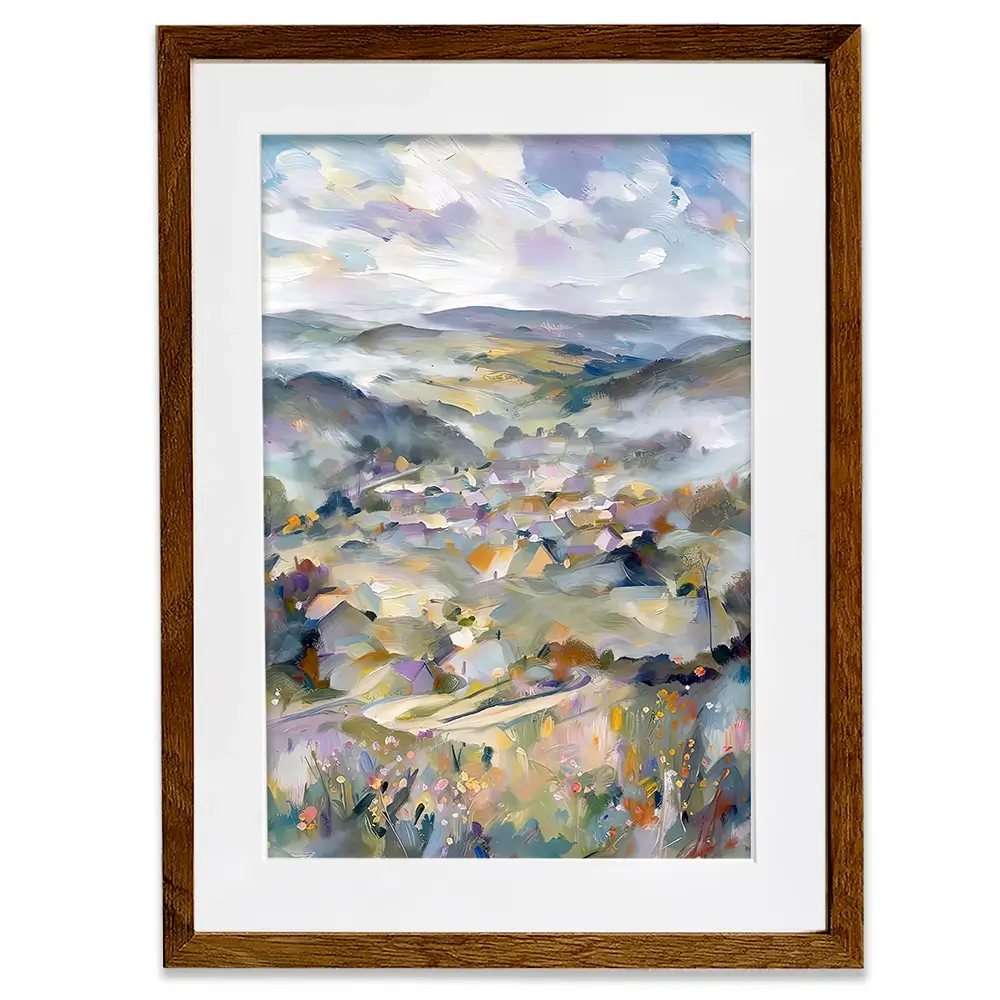 Highland Hamlet Framed Art Print Highland Hamlet Framed Art Print wall art product David Alexander Elder