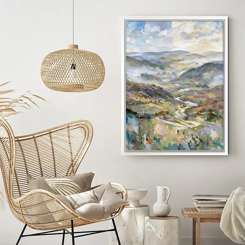 Highland Hues Canvas Print Highland Hues Canvas Print wall art product David Alexander Elder