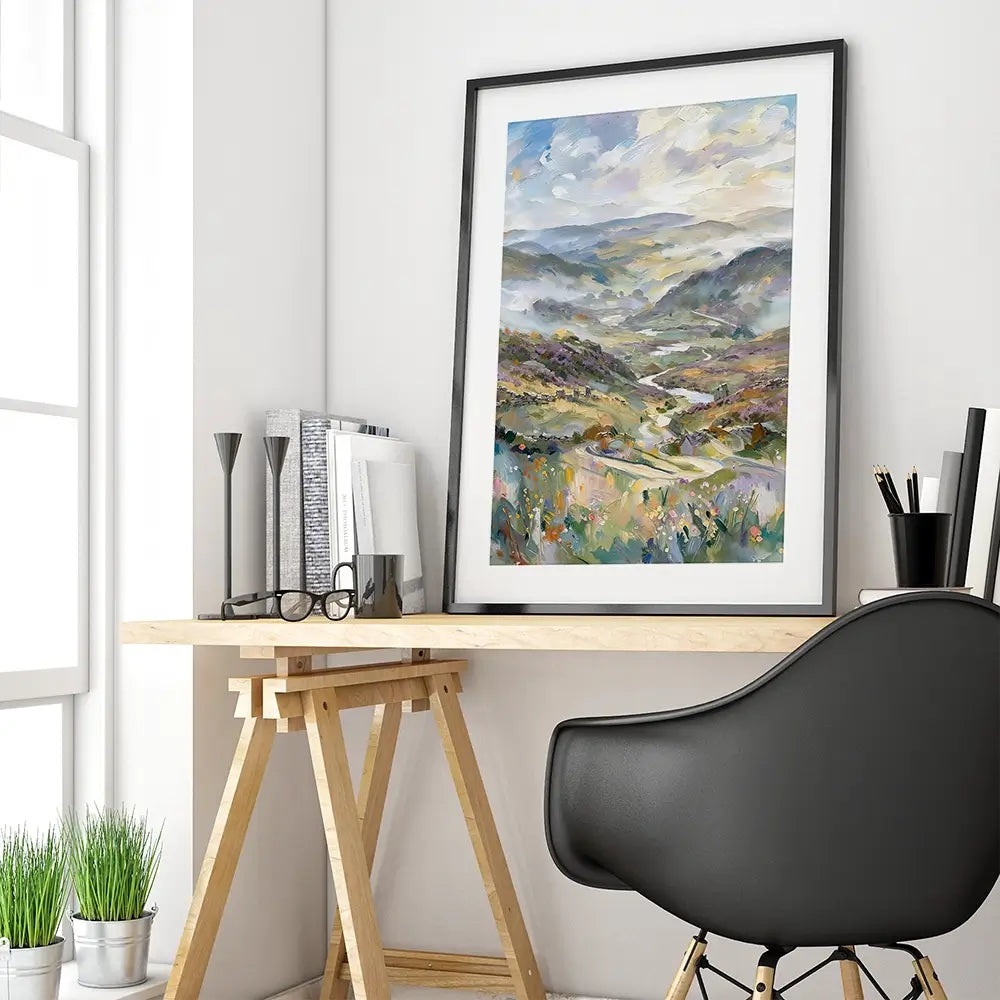 Highland Hues Framed Art Print Highland Hues Framed Art Print wall art product David Alexander Elder