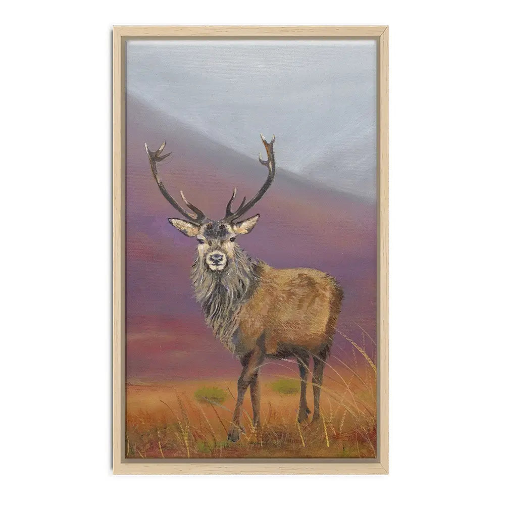 Highland Stag Canvas Print Highland Stag Canvas Print wall art product Karen Sutton