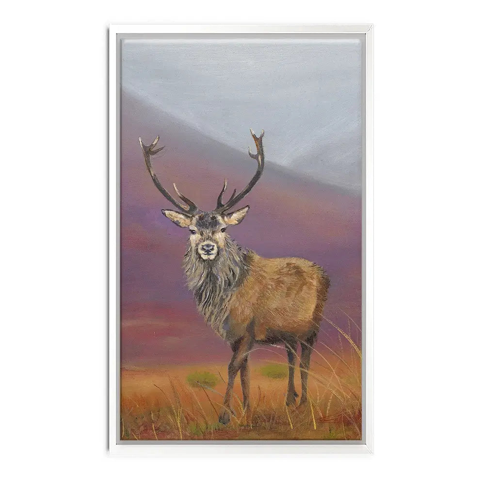 Highland Stag Canvas Print Highland Stag Canvas Print wall art product Karen Sutton