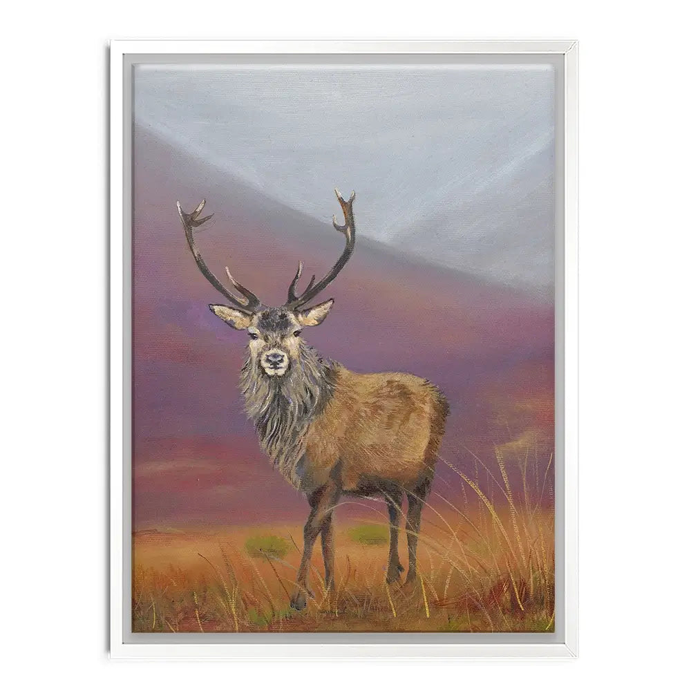 Highland Stag Canvas Print Highland Stag Canvas Print wall art product Karen Sutton