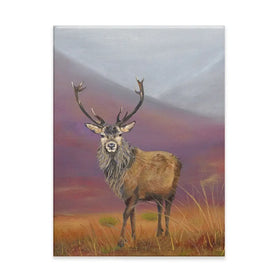 Highland Stag Canvas Print Highland Stag Canvas Print wall art product Karen Sutton