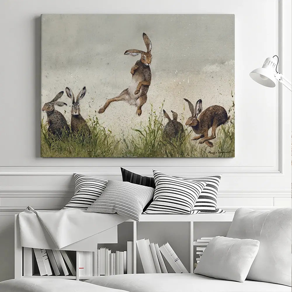 Hijinx Canvas Print Hijinx Canvas Print wall art product Maggie Vandewalle - Independent