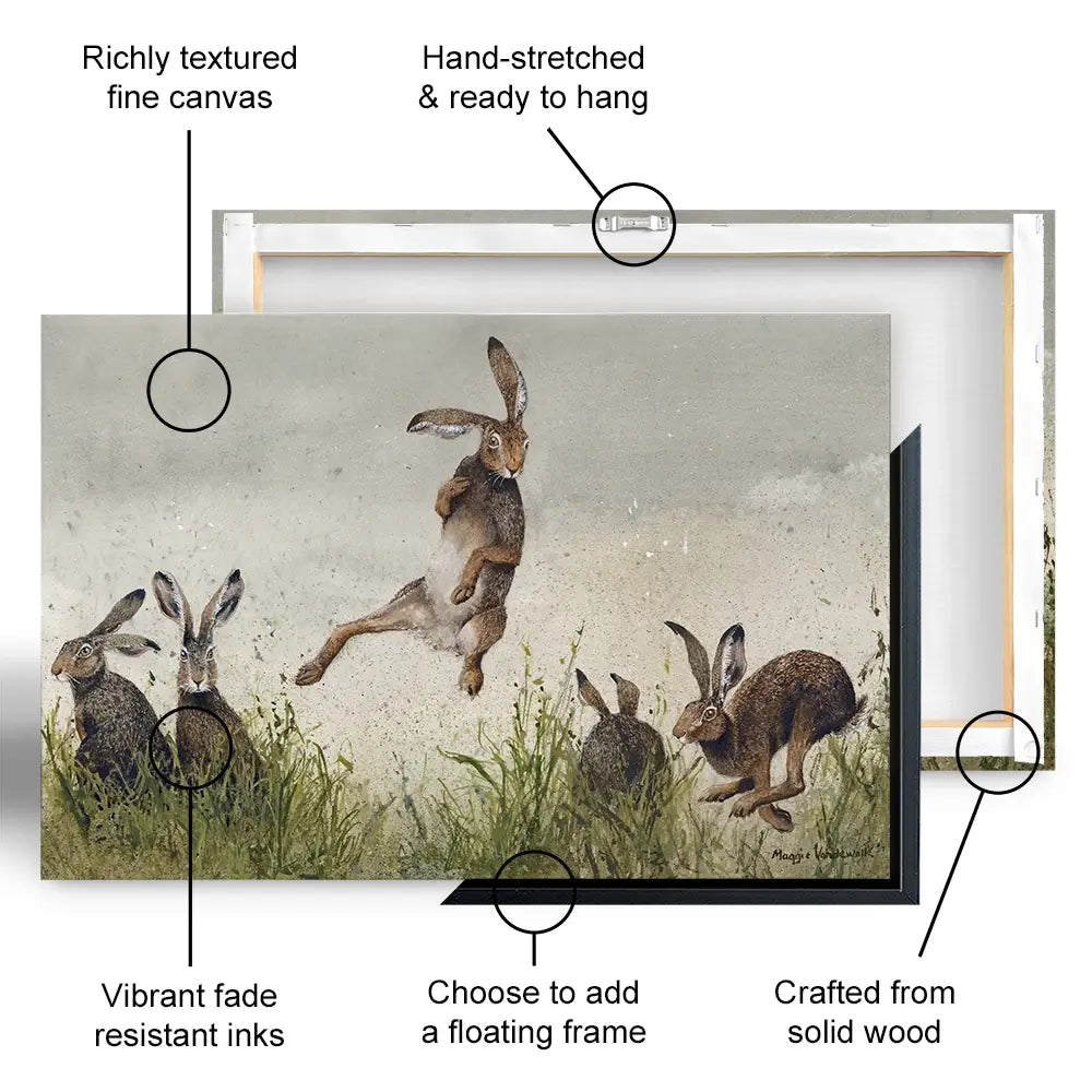 Hijinx Canvas Print Hijinx Canvas Print wall art product Maggie Vandewalle - Independent