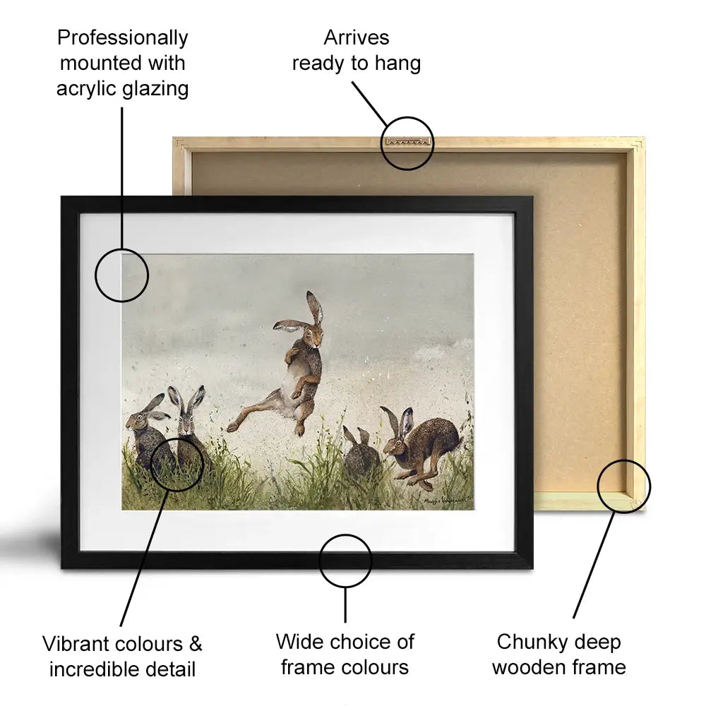 Hijinx Framed Art Print Hijinx Framed Art Print wall art product Maggie Vandewalle - Independent