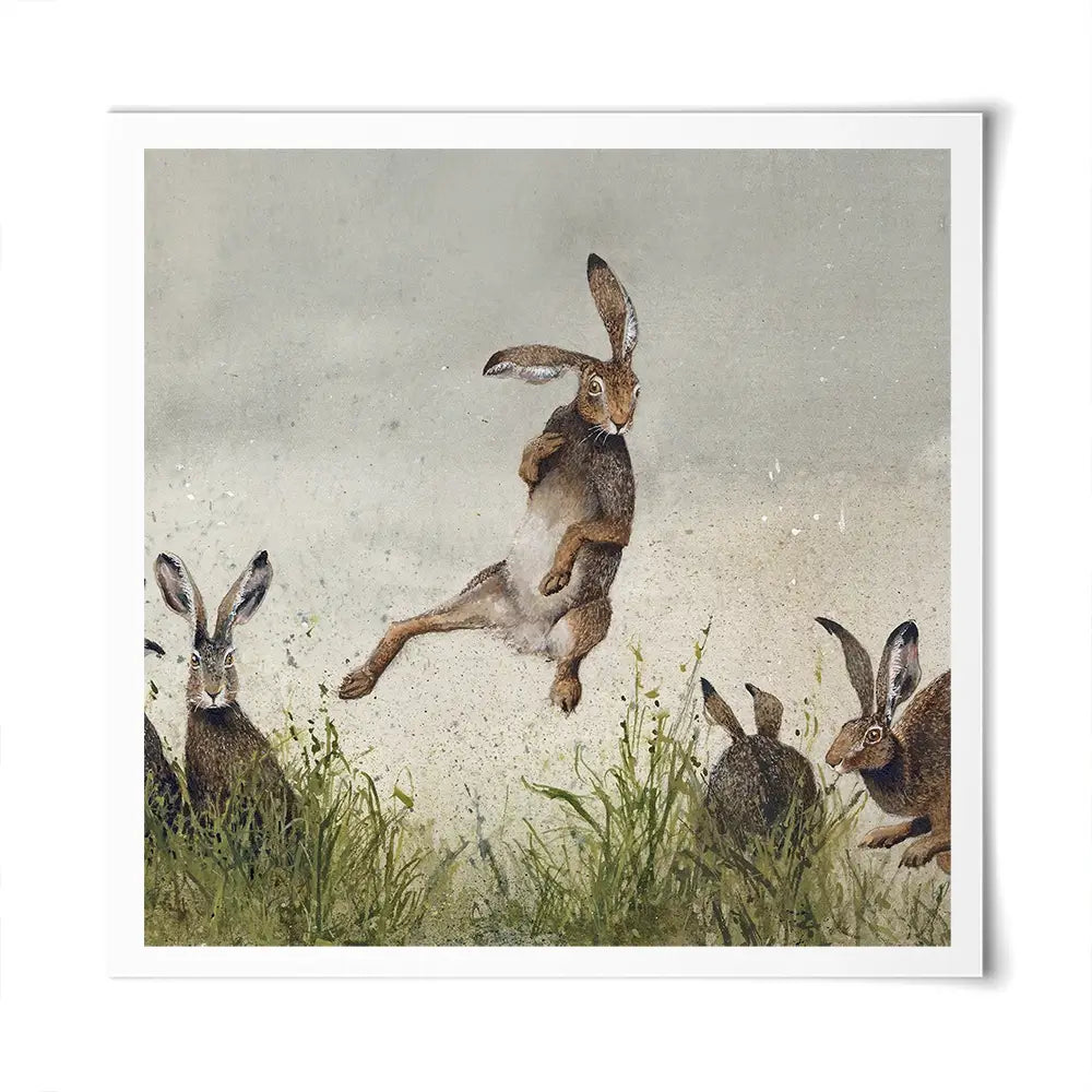 Hijinx Square Art Print Hijinx Square Art Print wall art product Art Print Shop
