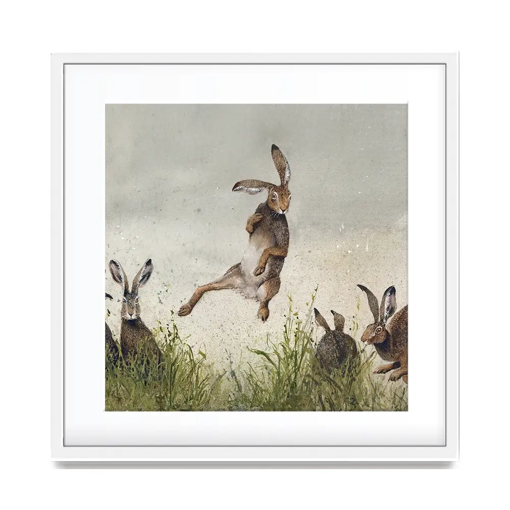 Hijinx Square Framed Art Print Hijinx Square Framed Art Print wall art product Art Print Shop