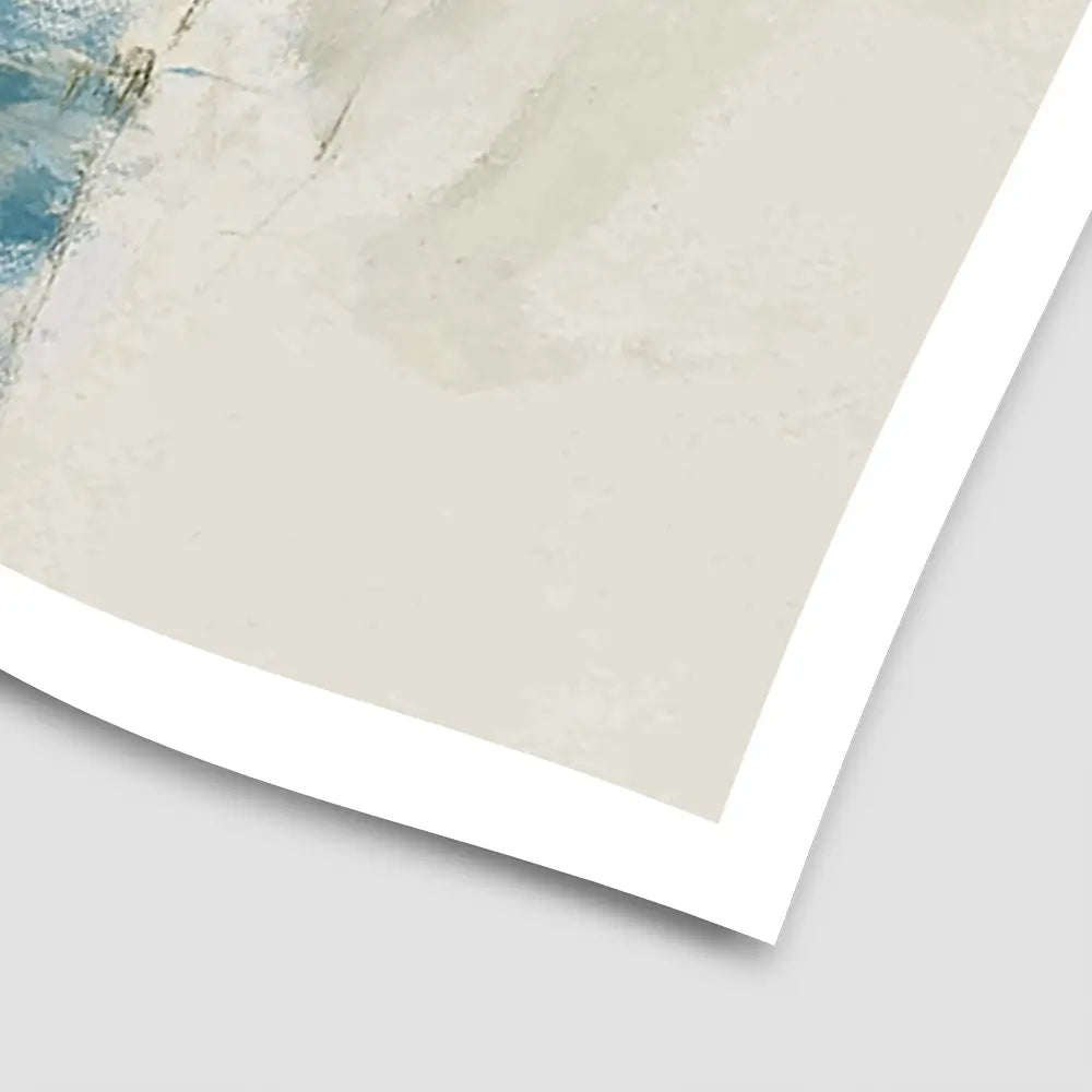 Hillside Village Above Sea Art Print Hillside Village Above Sea Art Print wall art product Chromatic Storm Studio