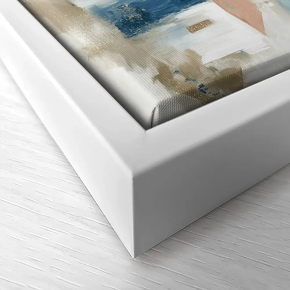 Hillside Village Above The Sea Canvas Print Hillside Village Above The Sea Canvas Print wall art product Chromatic Storm Studio