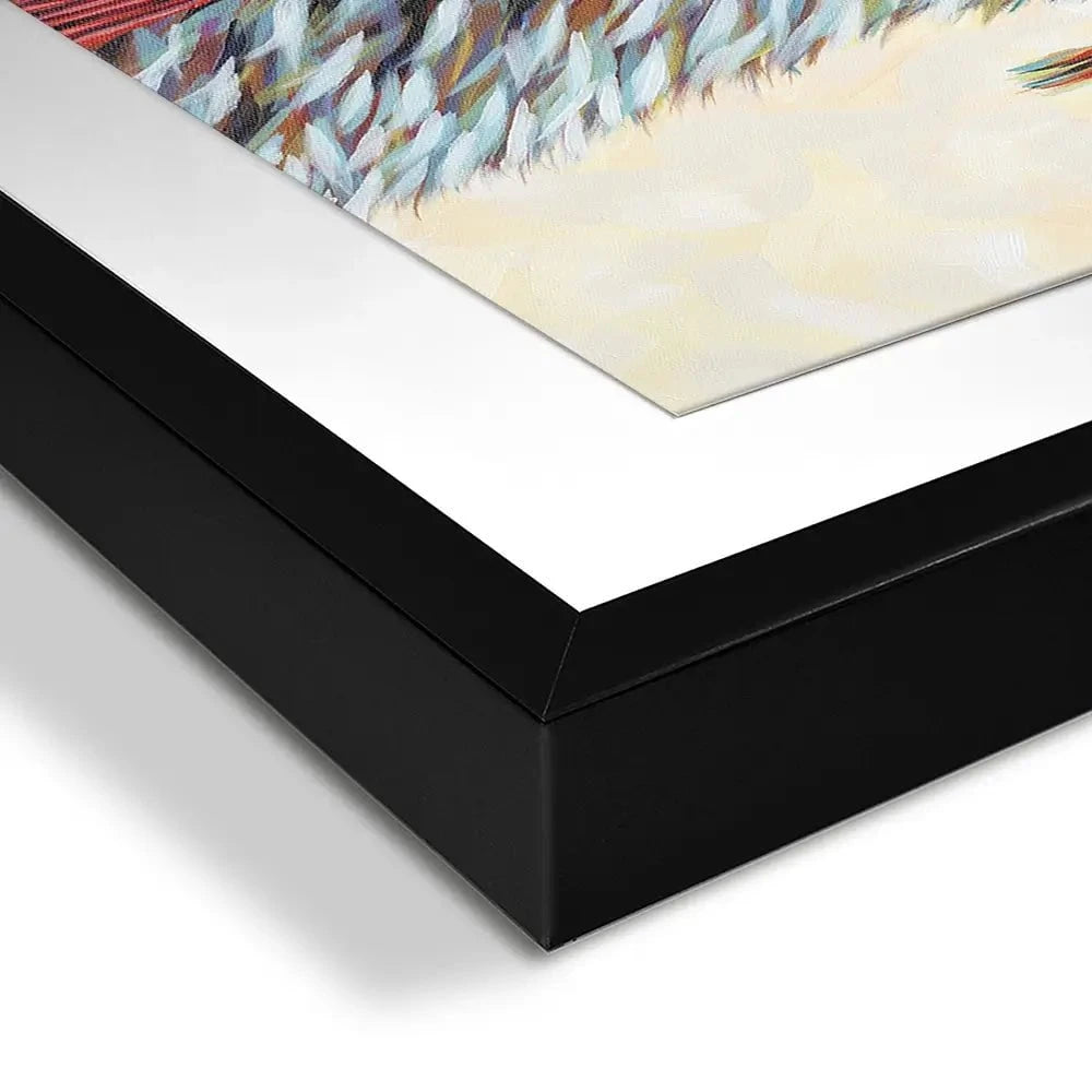 Hippie Llama Framed Art Print Hippie Llama Framed Art Print wall art product Carolee Vitaletti