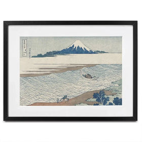 Hokusai's Distant Mountains 2 Framed Art Print Hokusai's Distant Mountains 2 Framed Art Print wall art product Hokusai Katsushika