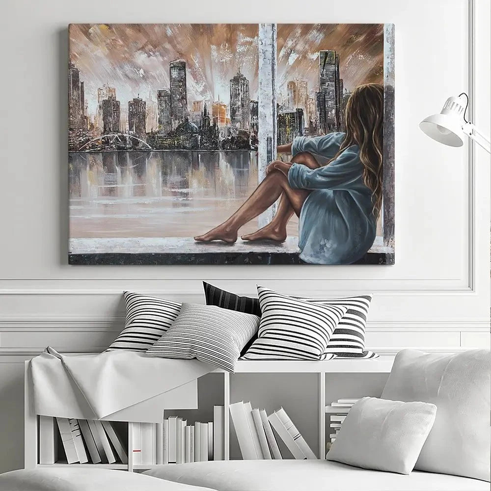 Home Is Where The Heart Is Canvas Print Home Is Where The Heart Is Canvas Print wall art product Isabella Karolewicz