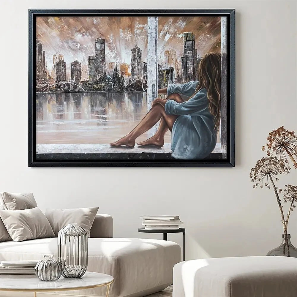 Home Is Where The Heart Is Canvas Print Home Is Where The Heart Is Canvas Print wall art product Isabella Karolewicz