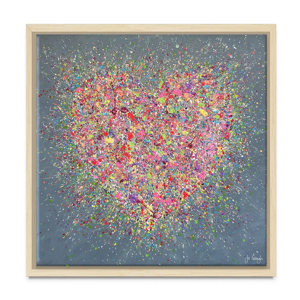 Home Is Where The Heart Is Canvas Print Home Is Where The Heart Is Canvas Print wall art product Jo Gough