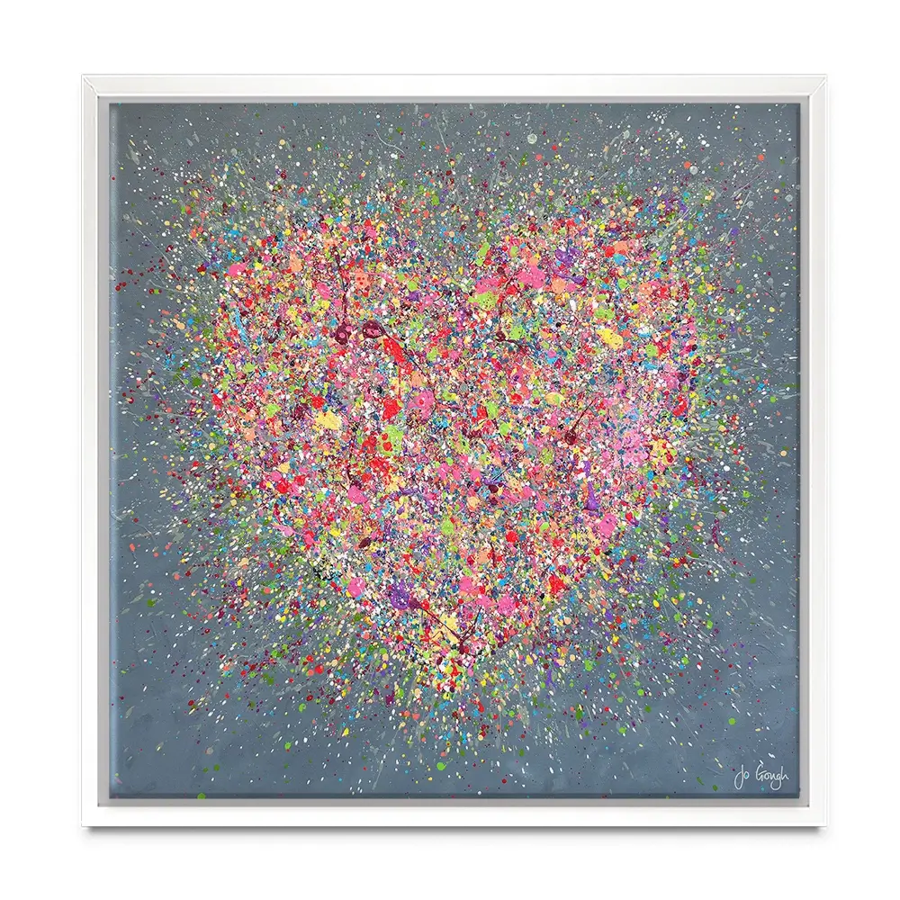 Home Is Where The Heart Is Canvas Print Home Is Where The Heart Is Canvas Print wall art product Jo Gough