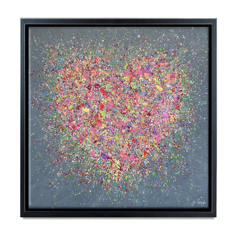 Home Is Where The Heart Is Canvas Print Home Is Where The Heart Is Canvas Print wall art product Jo Gough