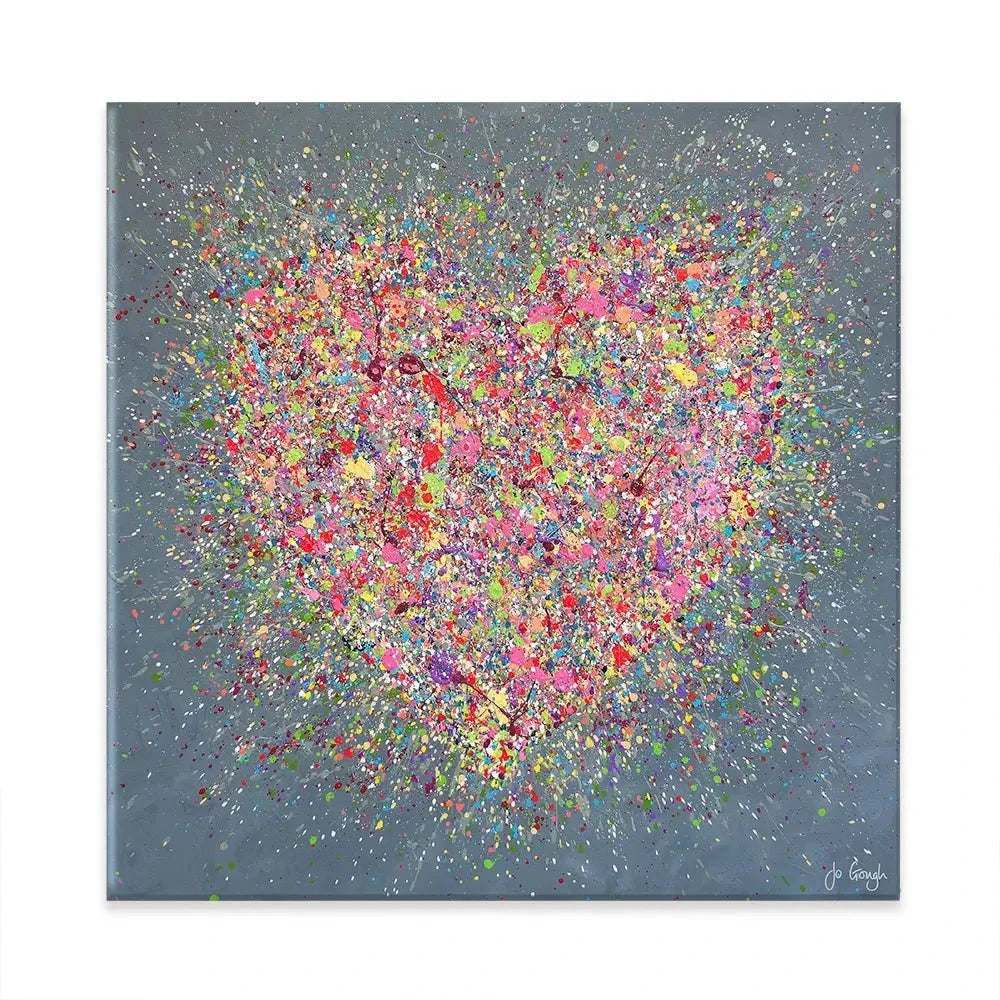 Home Is Where The Heart Is Canvas Print Home Is Where The Heart Is Canvas Print wall art product Jo Gough