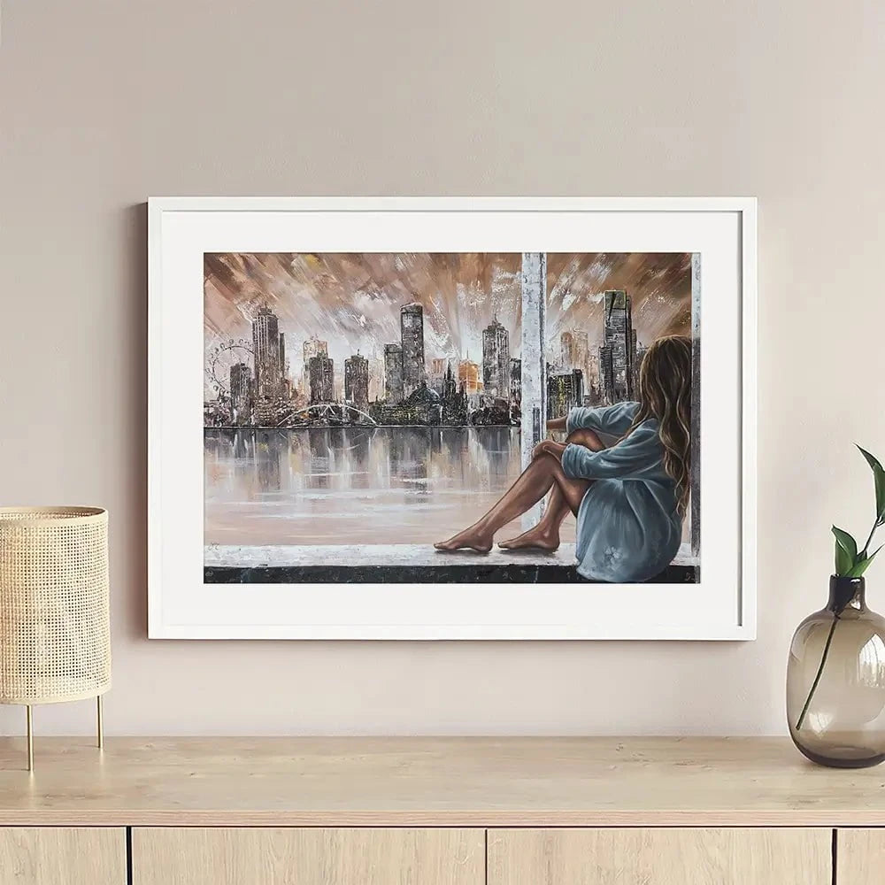 Home Is Where The Heart Is Framed Art Print Home Is Where The Heart Is Framed Art Print wall art product Isabella Karolewicz