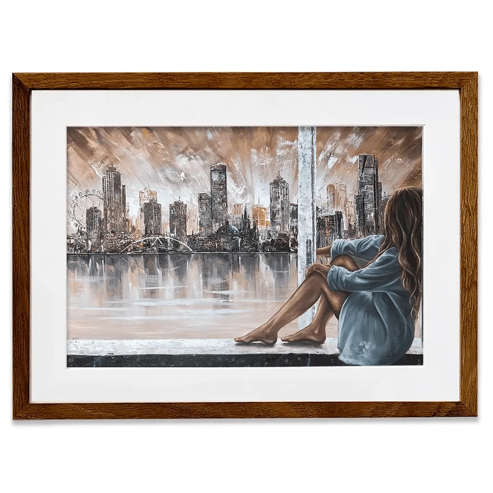 Home Is Where The Heart Is Framed Art Print Home Is Where The Heart Is Framed Art Print wall art product Isabella Karolewicz