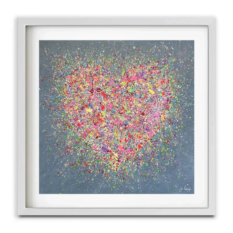 Home Is Where The Heart Is Framed Art Print Home Is Where The Heart Is Framed Art Print wall art product Jo Gough
