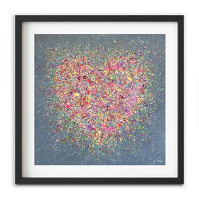 Home Is Where The Heart Is Framed Art Print Home Is Where The Heart Is Framed Art Print wall art product Jo Gough