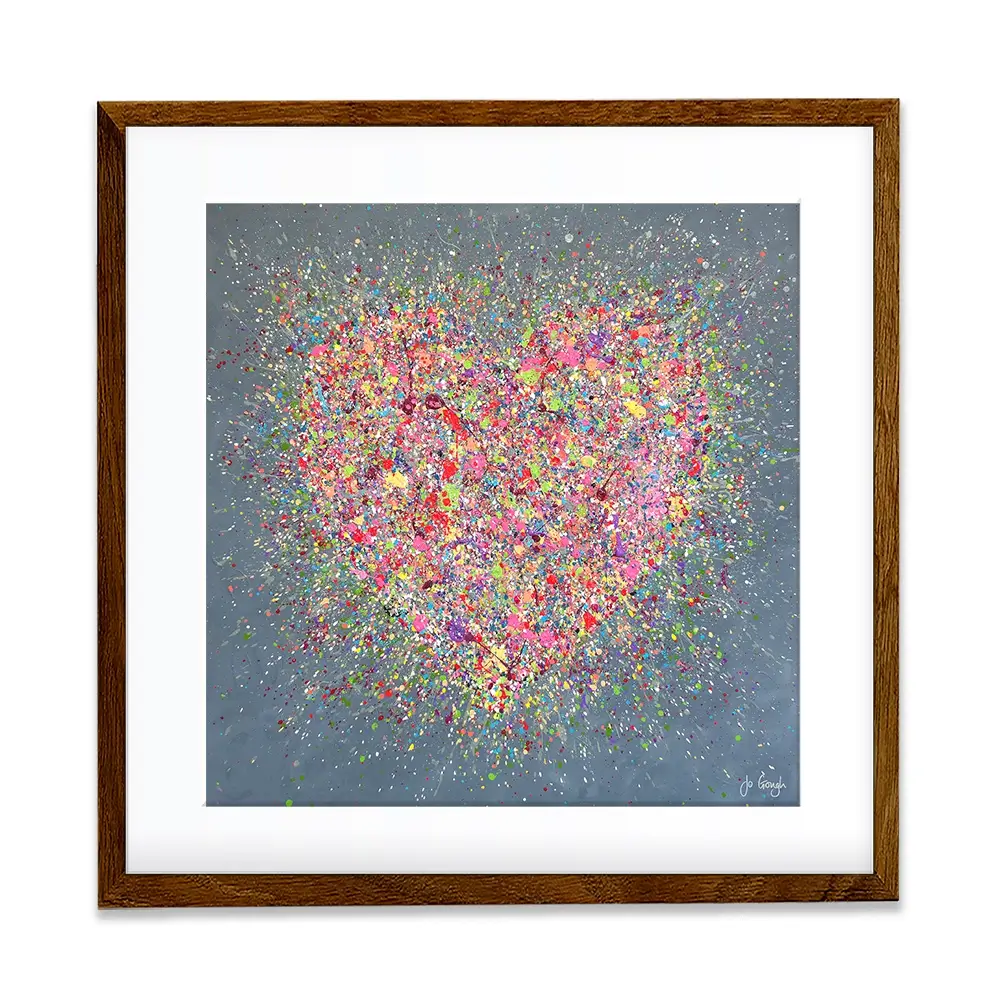 Home Is Where The Heart Is Framed Art Print Home Is Where The Heart Is Framed Art Print wall art product Jo Gough
