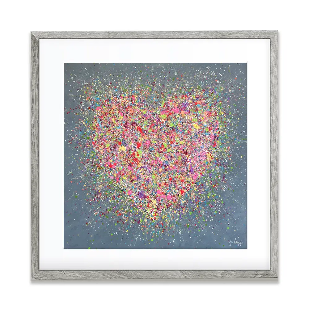 Home Is Where The Heart Is Framed Art Print Home Is Where The Heart Is Framed Art Print wall art product Jo Gough