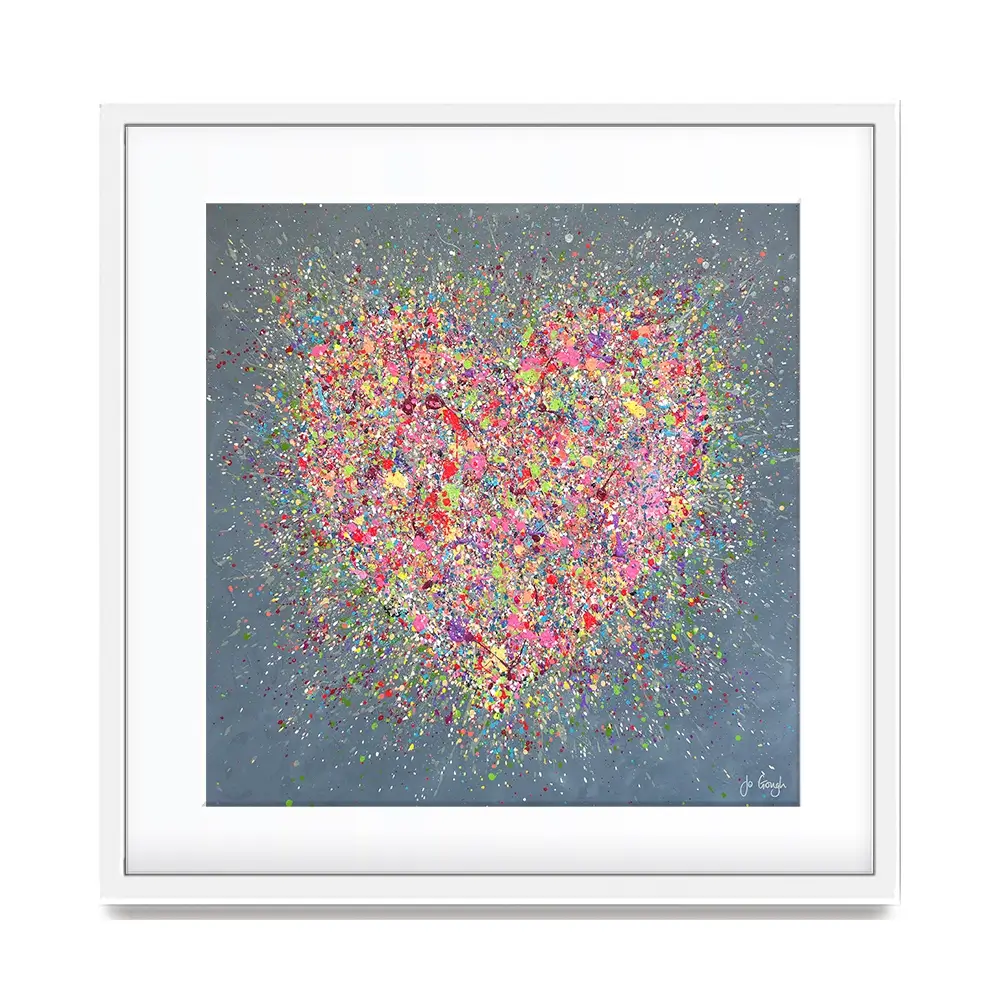 Home Is Where The Heart Is Framed Art Print Home Is Where The Heart Is Framed Art Print wall art product Jo Gough