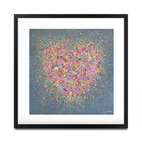 Home Is Where The Heart Is Framed Art Print Home Is Where The Heart Is Framed Art Print wall art product Jo Gough