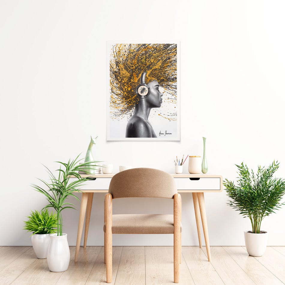 Honey Melody Art Print wall art product Ashvin Harrison