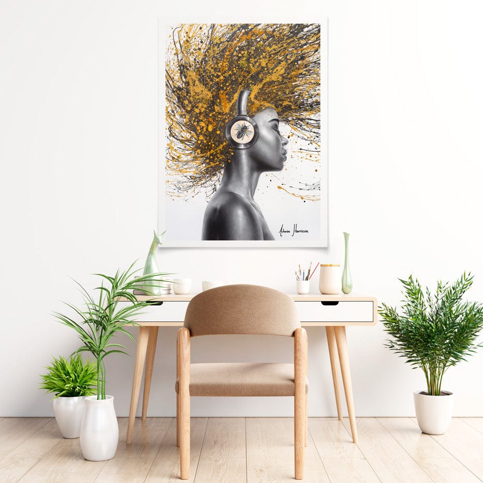 Honey Melody Art Print wall art product Ashvin Harrison