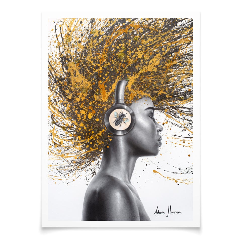 Honey Melody Art Print wall art product Ashvin Harrison