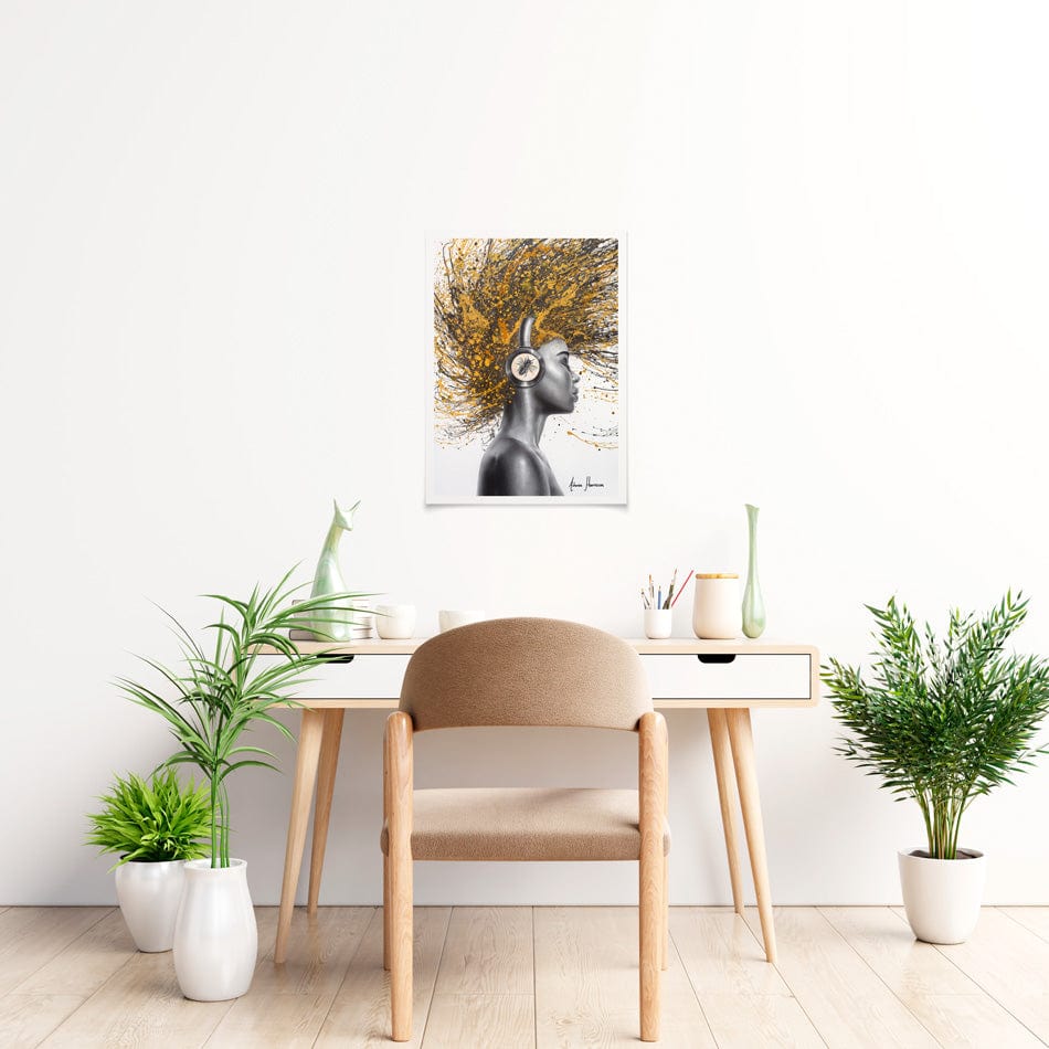 Honey Melody Art Print wall art product Ashvin Harrison