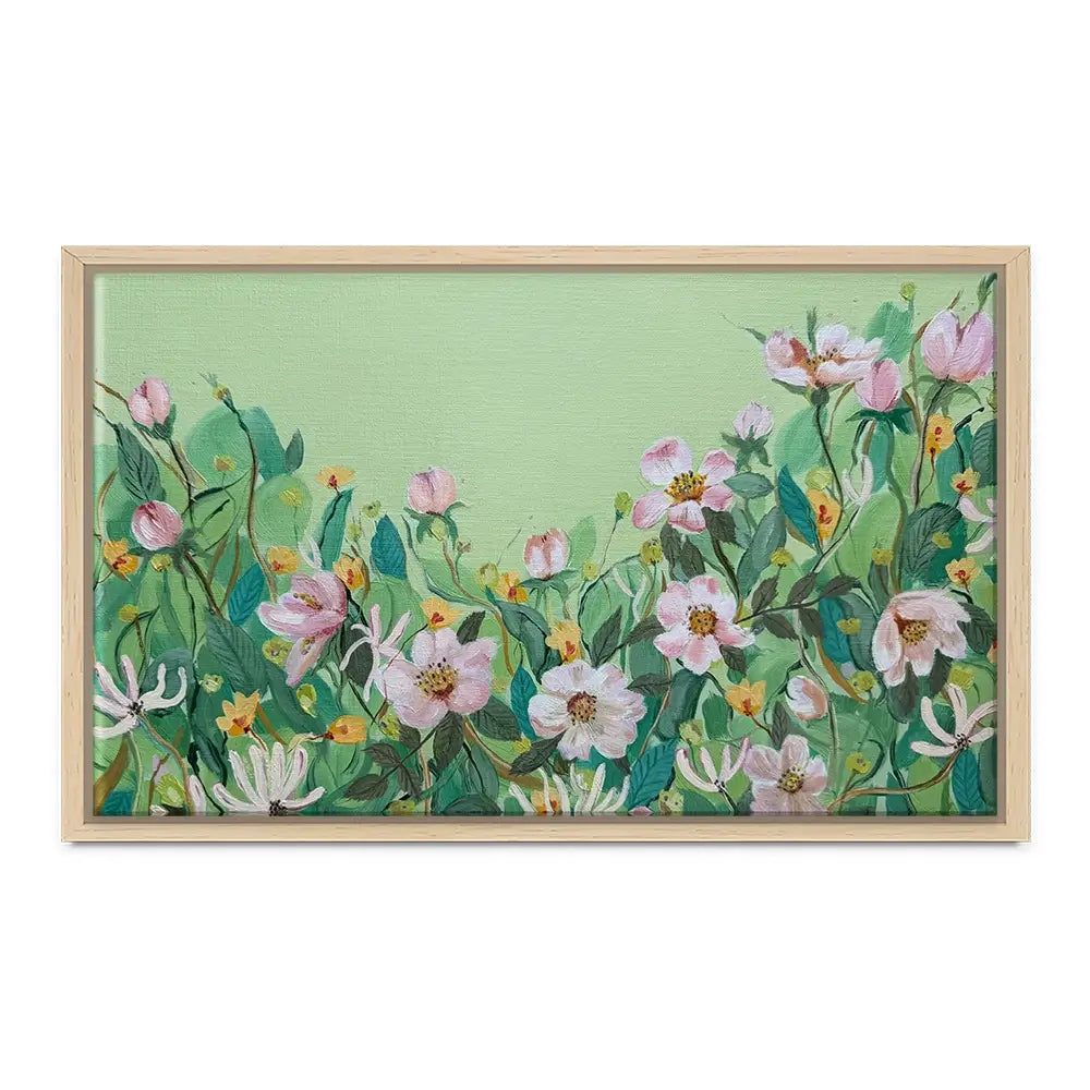 Honeysuckle And Roses Canvas Print Honeysuckle And Roses Canvas Print wall art product Karen Sutton