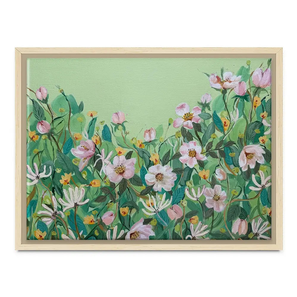 Honeysuckle And Roses Canvas Print Honeysuckle And Roses Canvas Print wall art product Karen Sutton