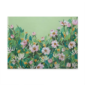 Honeysuckle And Roses Canvas Print Honeysuckle And Roses Canvas Print wall art product Karen Sutton