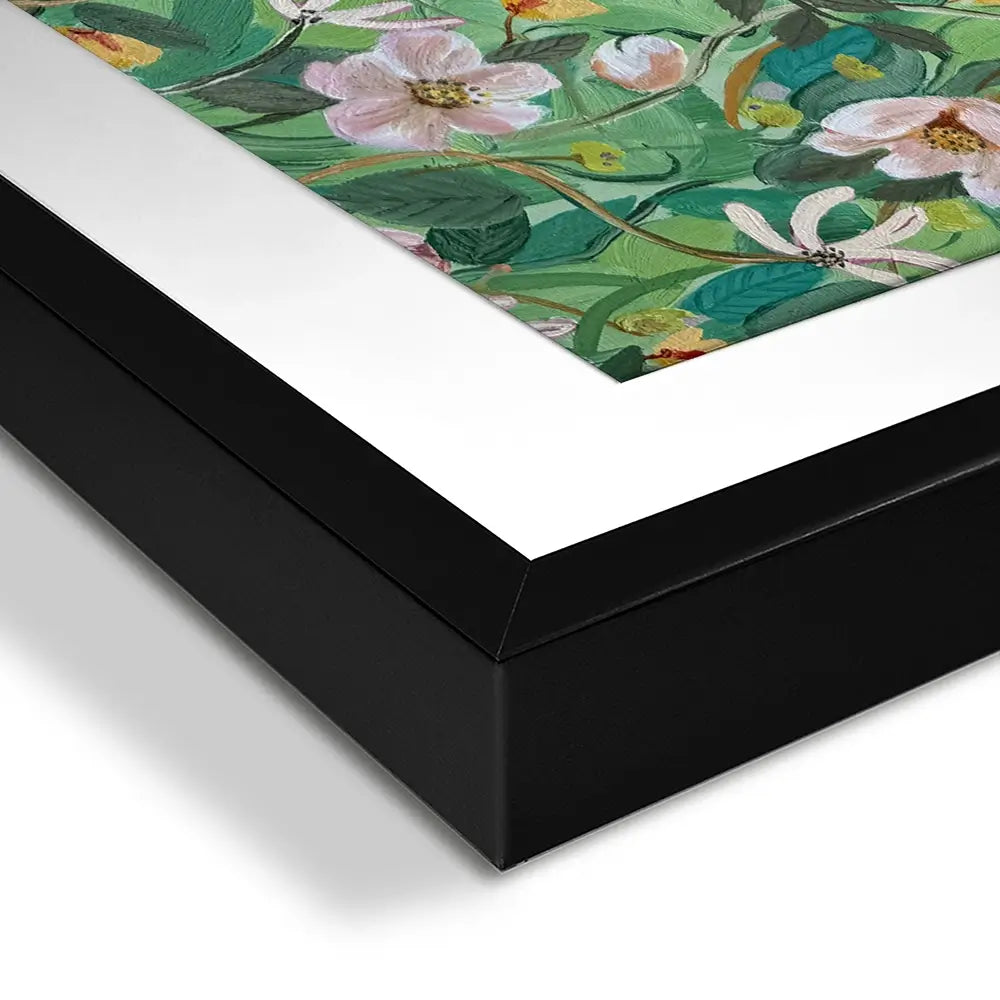Honeysuckle And Roses Framed Art Print Honeysuckle And Roses Framed Art Print wall art product Karen Sutton