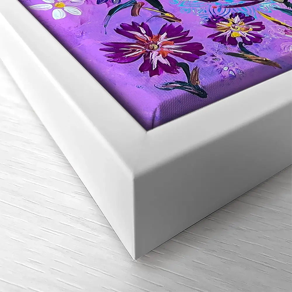 Hong Kong Garden Square Canvas Print Hong Kong Garden Square Canvas Print wall art product Jo Mulligan