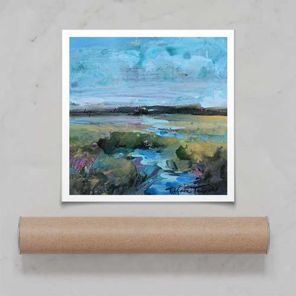Hope Always Hope Square Art Print Hope Always Hope Square Art Print wall art product Tiffani Taylor - Independent