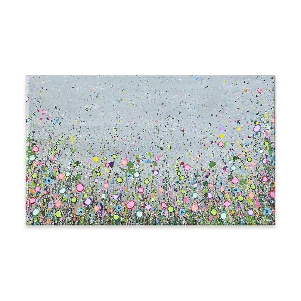 Hope Dances In The Flowers Canvas Print Hope Dances In The Flowers Canvas Print wall art product Jo Gough