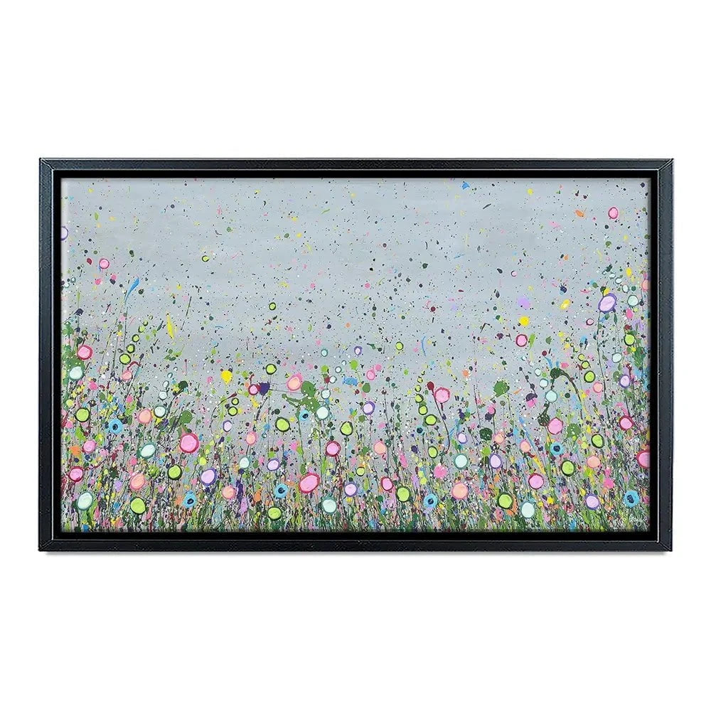 Hope Dances In The Flowers Canvas Print Hope Dances In The Flowers Canvas Print wall art product Jo Gough
