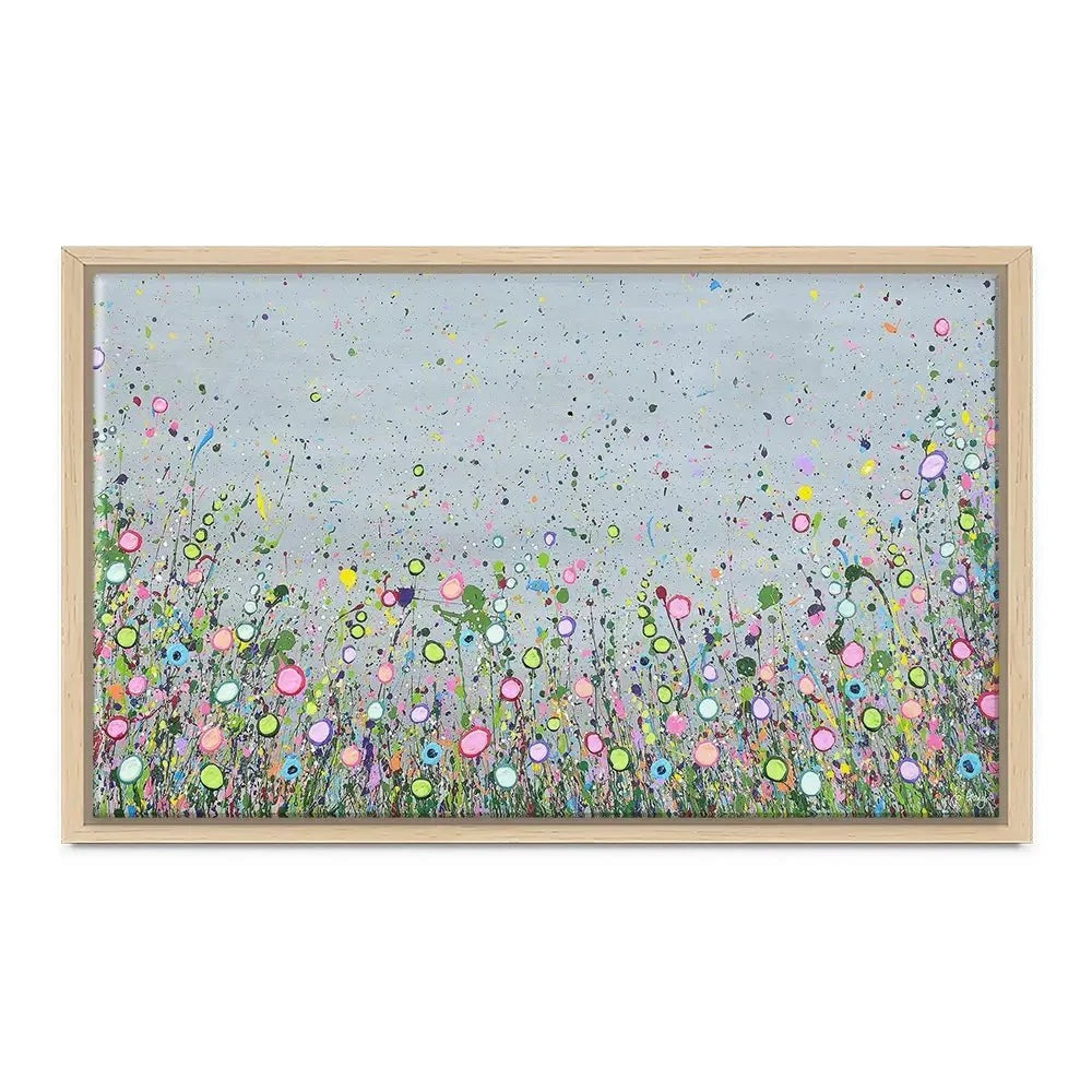 Hope Dances In The Flowers Canvas Print Hope Dances In The Flowers Canvas Print wall art product Jo Gough
